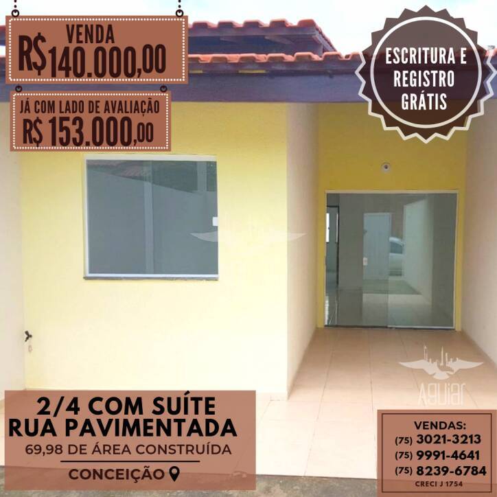 Casa à venda com 2 quartos, 69m² - Foto 1