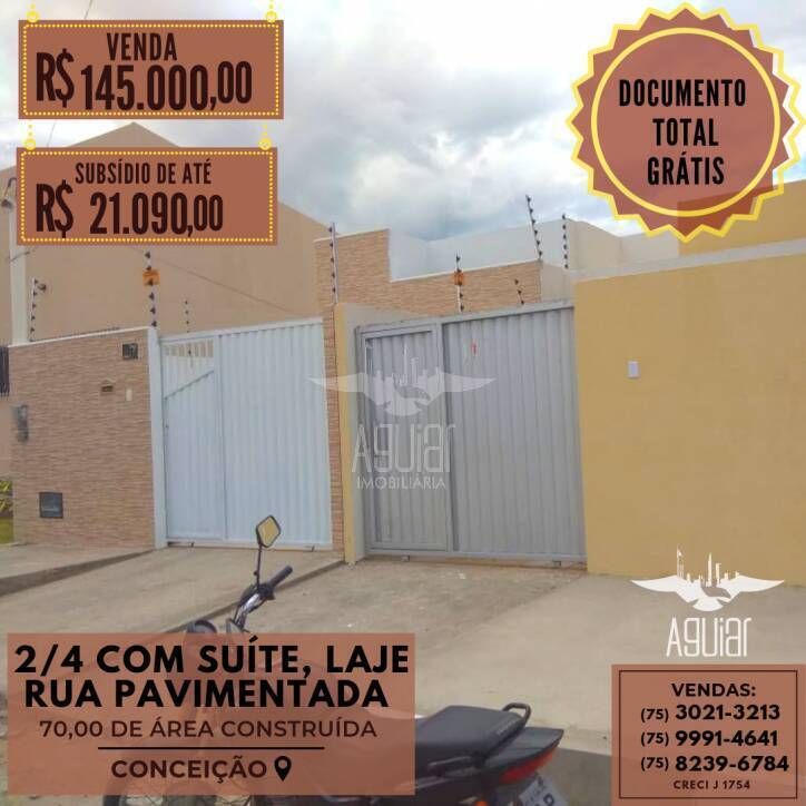 Casa à venda com 2 quartos, 70m² - Foto 1