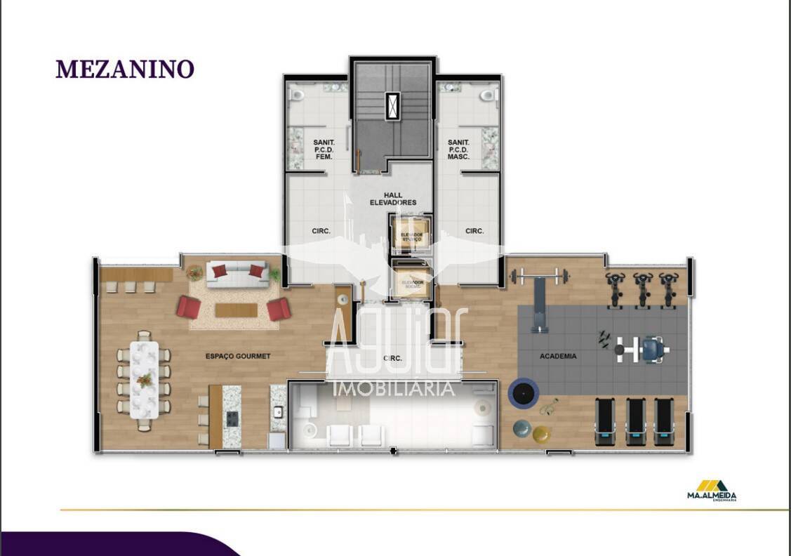 Apartamento à venda com 3 quartos, 121m² - Foto 19