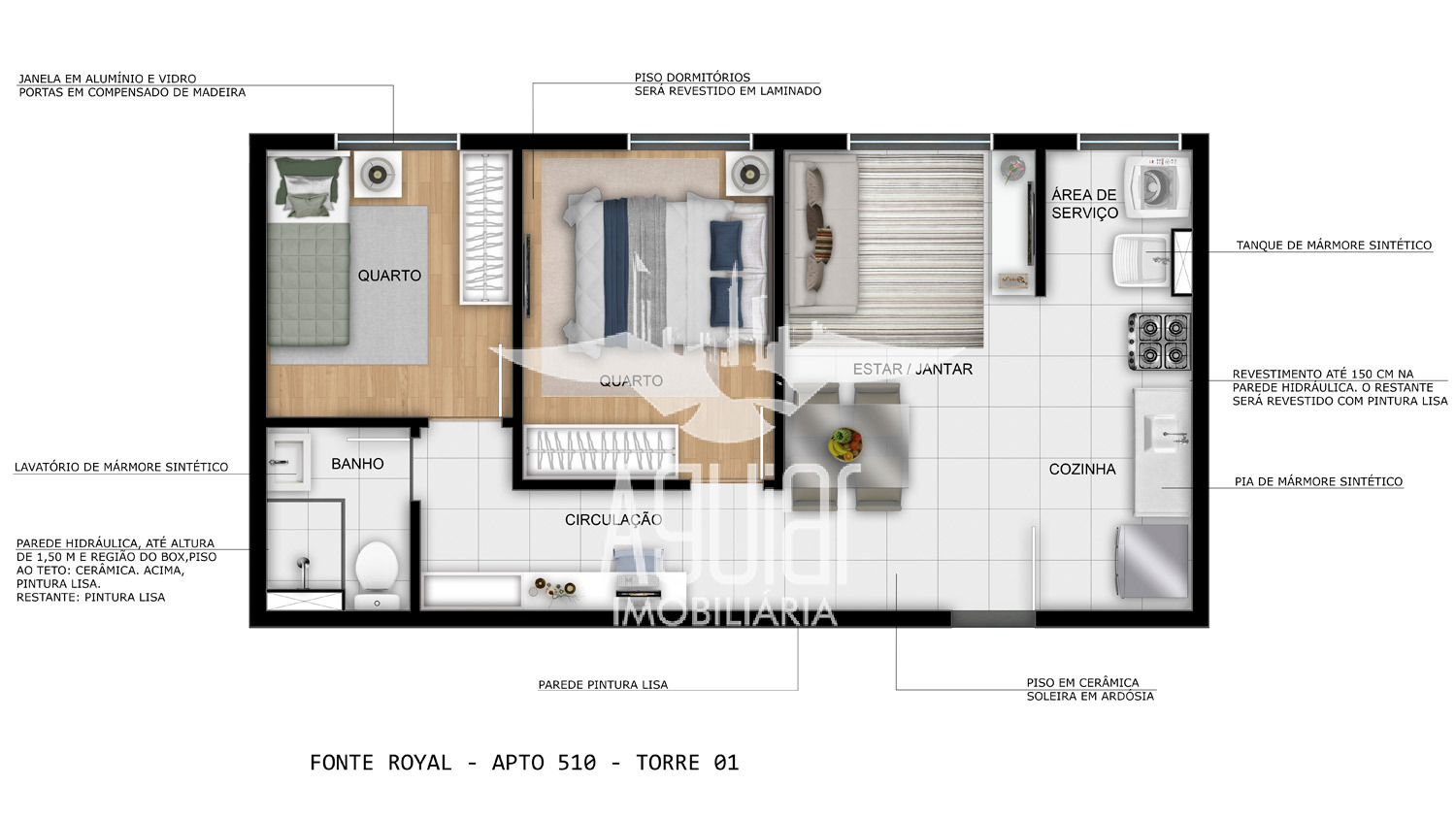 Apartamento à venda com 1 quarto, 42m² - Foto 11