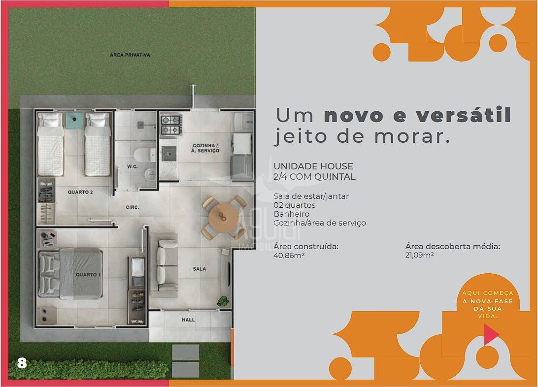 Apartamento à venda com 2 quartos, 39m² - Foto 15