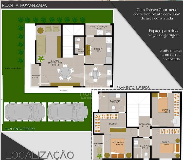 Casa à venda com 3 quartos, 69m² - Foto 15