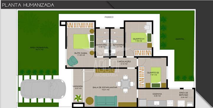 Casa à venda com 3 quartos, 69m² - Foto 21