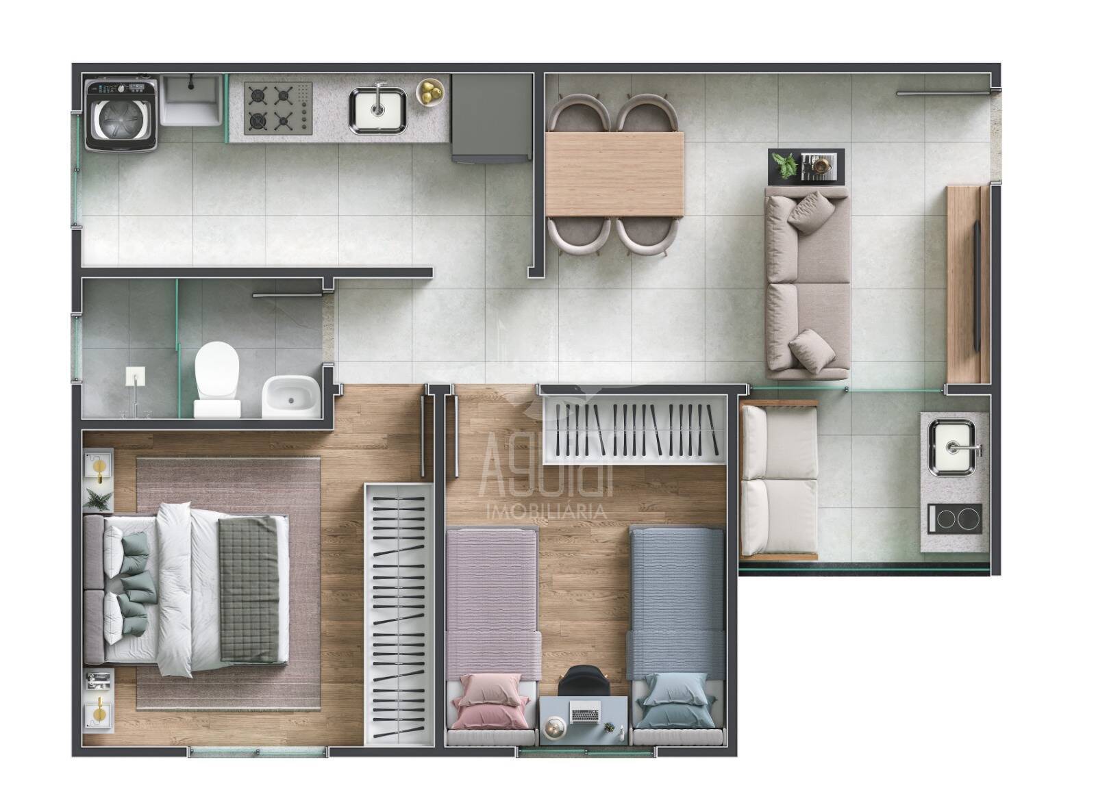 Apartamento à venda com 2 quartos, 43m² - Foto 9