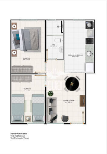 Casa à venda com 2 quartos, 43m² - Foto 23