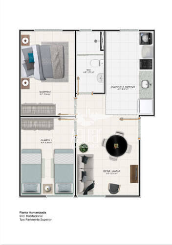 Casa à venda com 2 quartos, 43m² - Foto 21