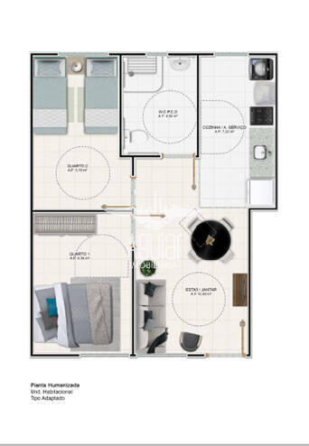 Casa à venda com 2 quartos, 43m² - Foto 20